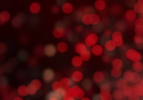 abstract red background with bokeh - Fotografie, Obrázek