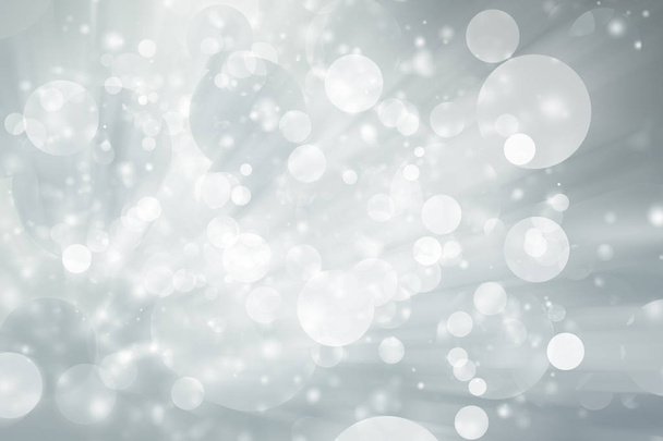 white blur abstract background. bokeh christmas blurred beautiful shiny Christmas lights - Valokuva, kuva