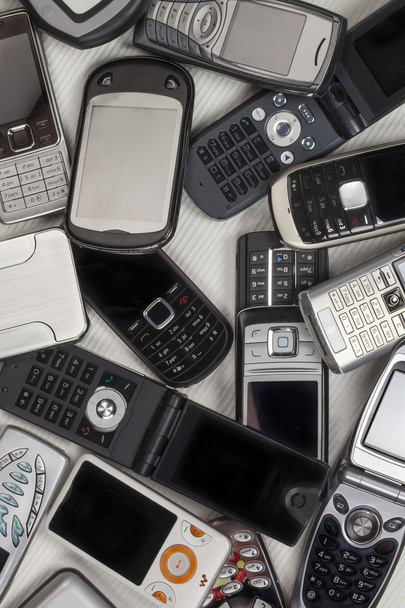 Old Mobile Phones - Cellphones - Foto, imagen