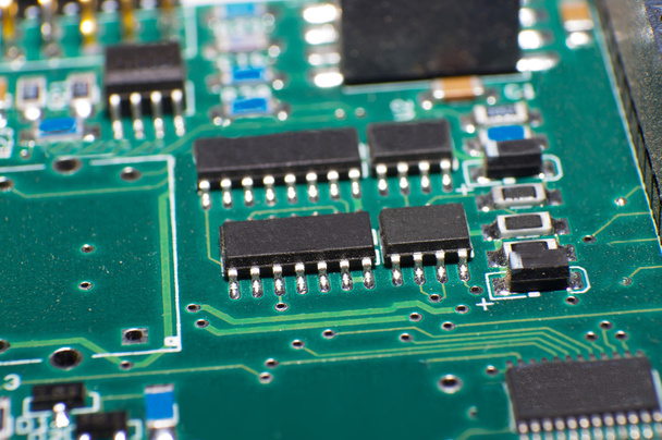 Placa de circuito CPU
 - Foto, Imagem