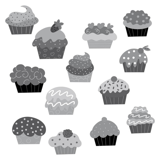 Vector illustration of pastries - Vector, Image