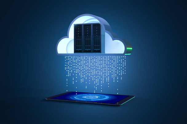 Cloud Computing Technologie - Foto, Bild