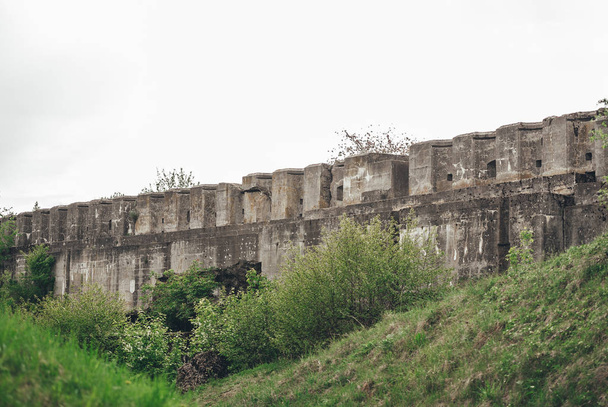 Old military fort near Grodno. Fortress in Grodno. First World War Belarus.  - Photo, Image