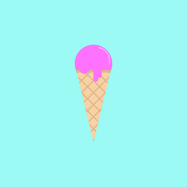 ice cream icon design - vector illustration. - Vector, Image
