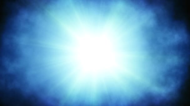 güneş ışığı soyut parlayan. dijital lens parlama arka plan ile patlama - Video, Çekim