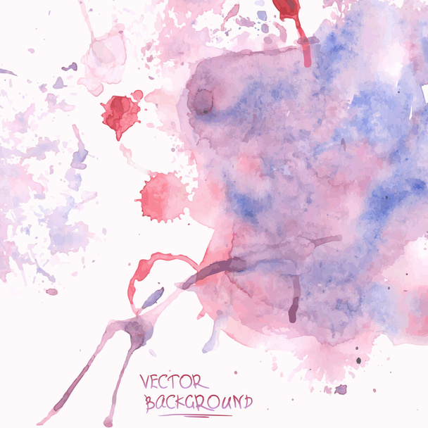 Watercolor abstract background - Vector, Image
