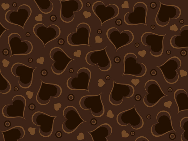 Heart shape background - Vector, Image