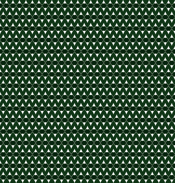 Klassiek traditioneel groen zigzag patroon - Foto, afbeelding