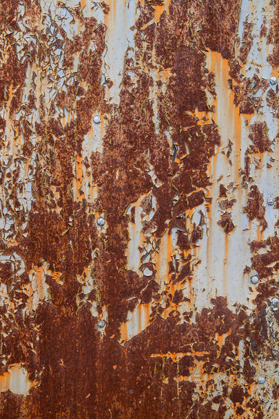 sheet metal painted and rust - Фото, изображение