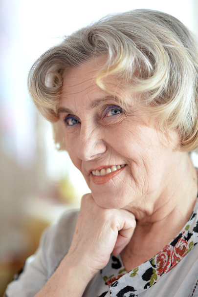 happy elderly woman - Foto, Bild