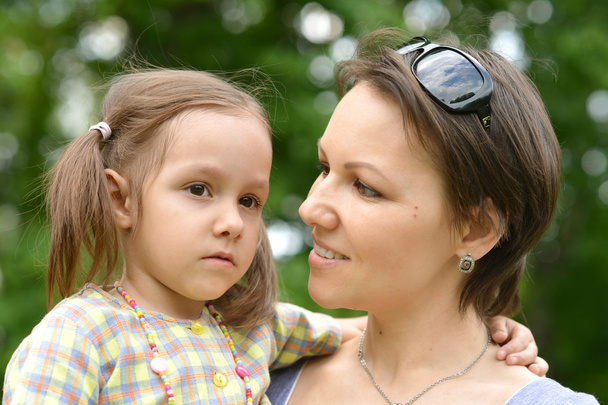 woman and her daughter - Foto, Imagen