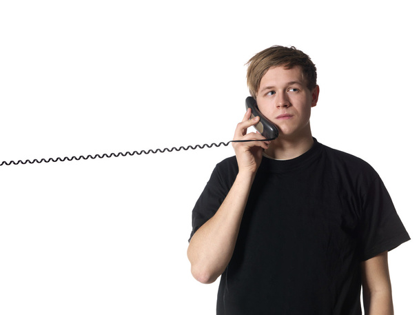 Man on the phone - Photo, Image