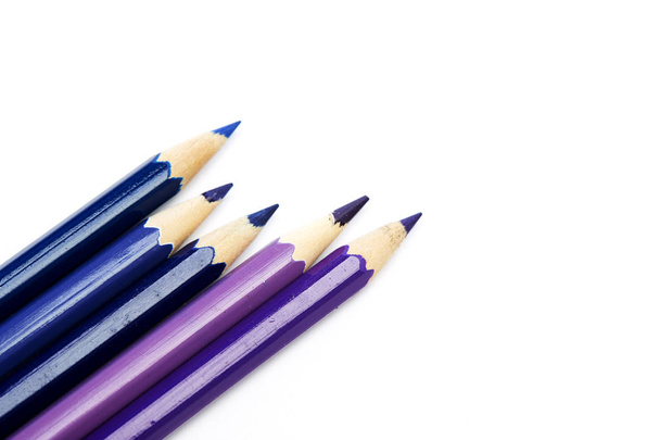 Közeli-megjelöl-ból befest ceruza-ra fehér - Fotó, kép