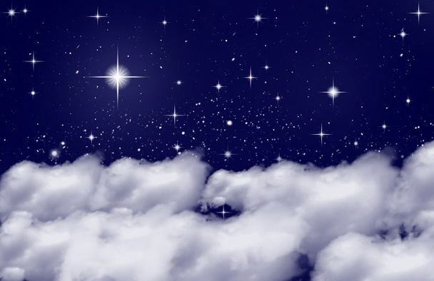 Night Sky with Stars - Photo, Image