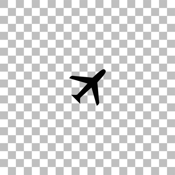 Repülőgépek ikon lapos - Vektor, kép