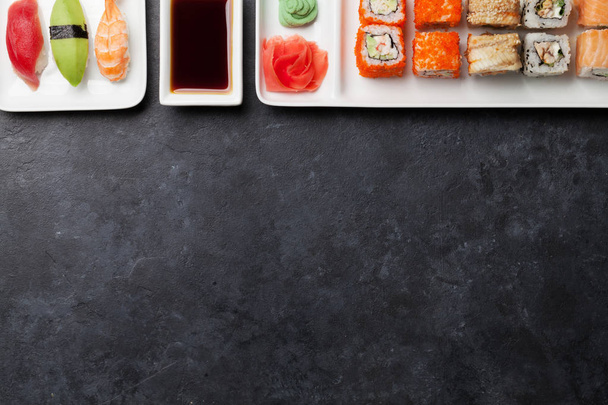 Japanese sushi set - 写真・画像