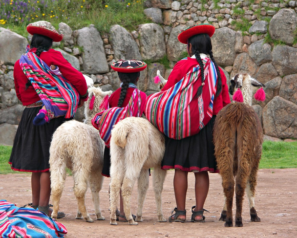 Περού κορίτσια - Φωτογραφία, εικόνα