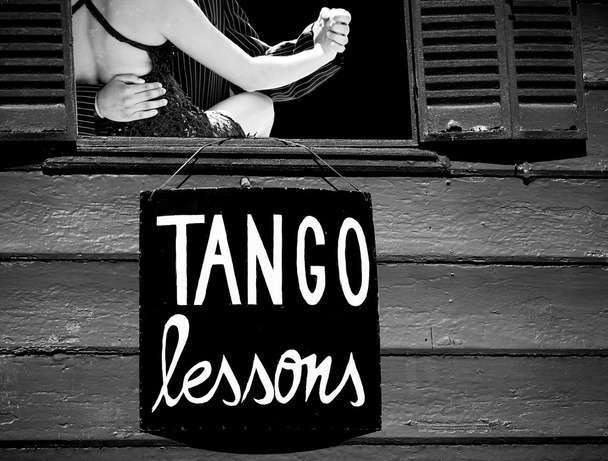 Tango lessons - Beunos Aires - Photo, Image