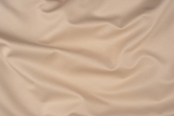 Texture light beige fabric background.  - Foto, immagini
