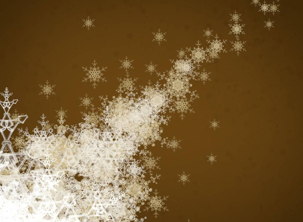 grunge christmas background with space - Foto, Bild