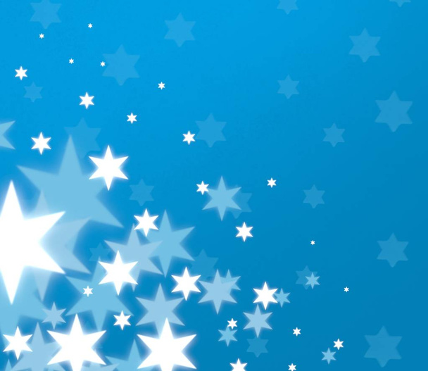 abstract seamless background with snowflakes             - Zdjęcie, obraz