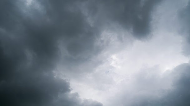 Storm Clouds are Moving in Sky, Timelapse. - Footage, Video