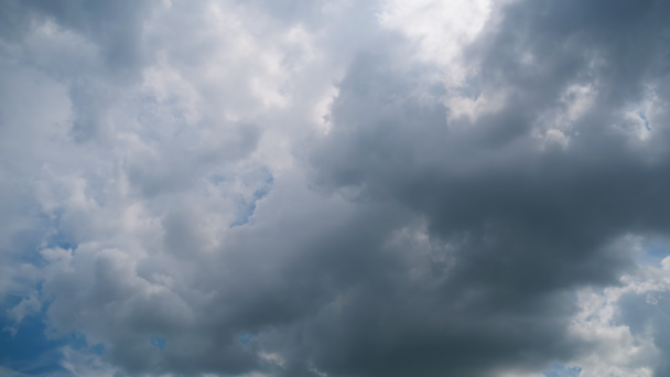 Storm Clouds are Moving in Sky, Timelapse. - Footage, Video