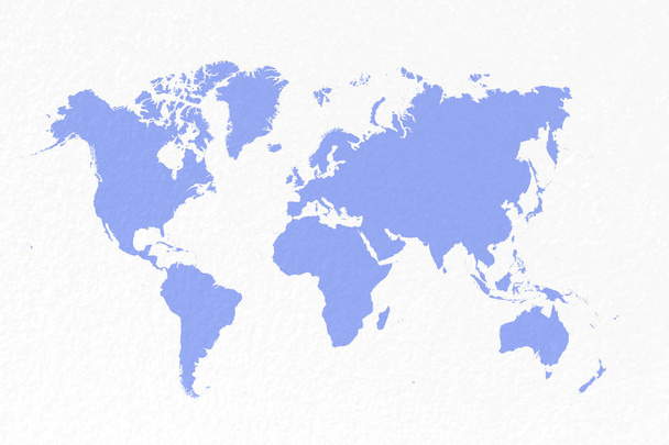 kartta maailma pastelli sininen tausta
 - Valokuva, kuva
