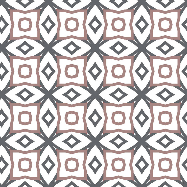 naadloze vector patroon in geometrische ornamentale stijl - Vector, afbeelding