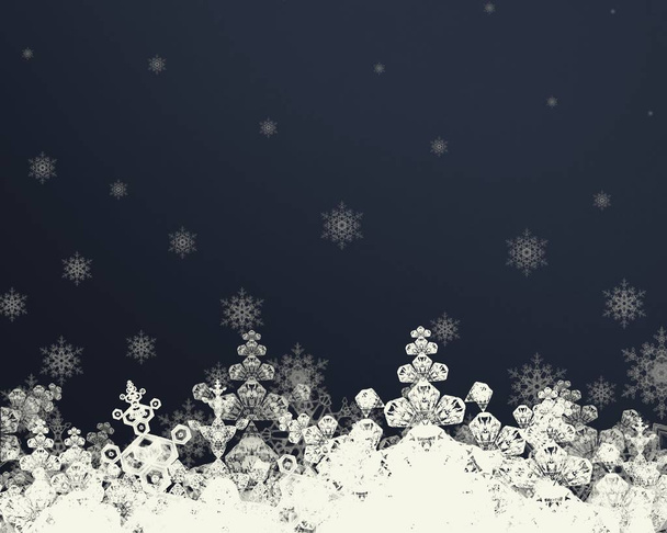 Winter holiday abstract background  - Zdjęcie, obraz