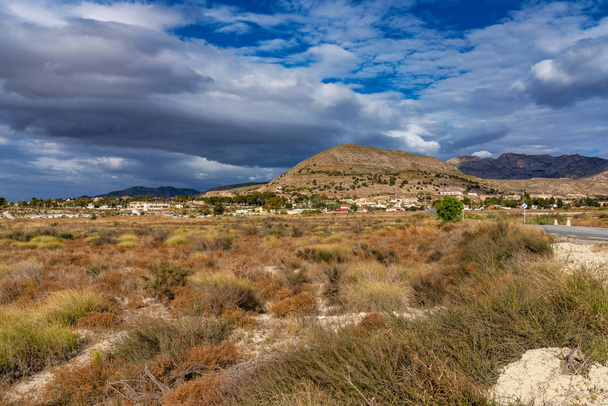 Οι ερημότοπους της Αμπανιίλα και της Μαχόγια κοντά στη Μούρθια στην Ισπανία - Φωτογραφία, εικόνα