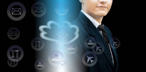 Technokrata předvádí koncept Cloud Computers, více využití webových a technologických   - Fotografie, Obrázek