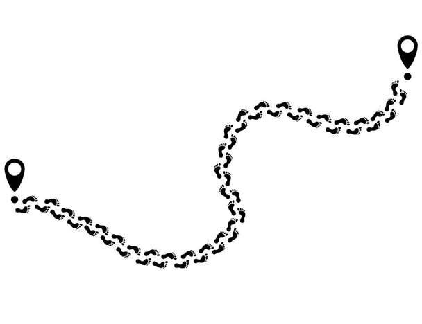 schoenzool sporen - Vector, afbeelding