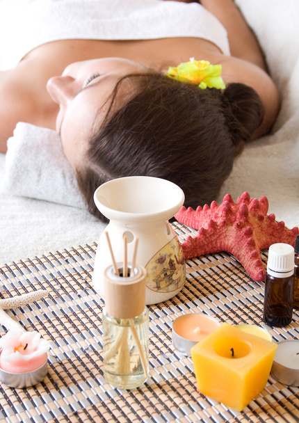 Massage arôme
 - Photo, image