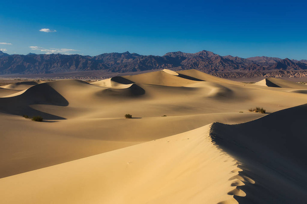Sand Dunes at Sunset in Death Valley National Park, California - Photo, Image