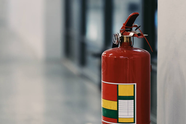 Fire extinguisher in building  - Фото, зображення
