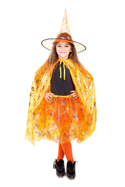 Young girl witch in Halloween - Zdjęcie, obraz