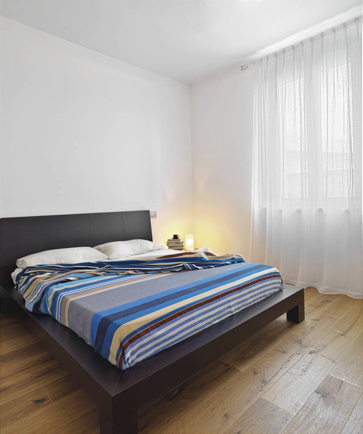 interiors shots of a modern bedroom  - Фото, изображение