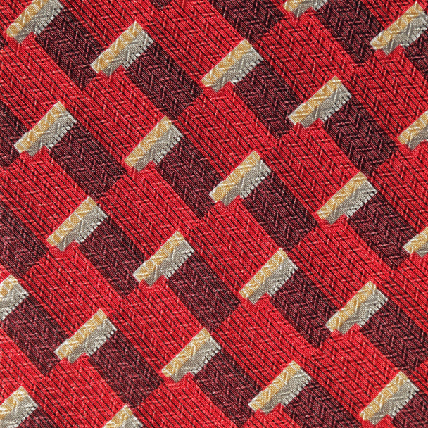 シームレスな赤い布パターン - 写真・画像