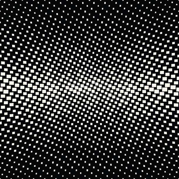 abstract geometric square halftone fading gradient pattern - Vector, Image