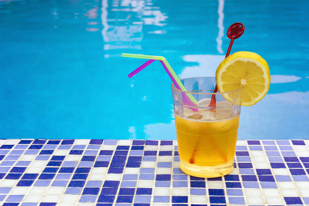 nápoj letní bazén - Fotografie, Obrázek