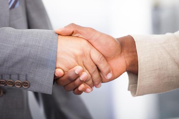 Two Businessmen Shaking Hand - Photo, Image