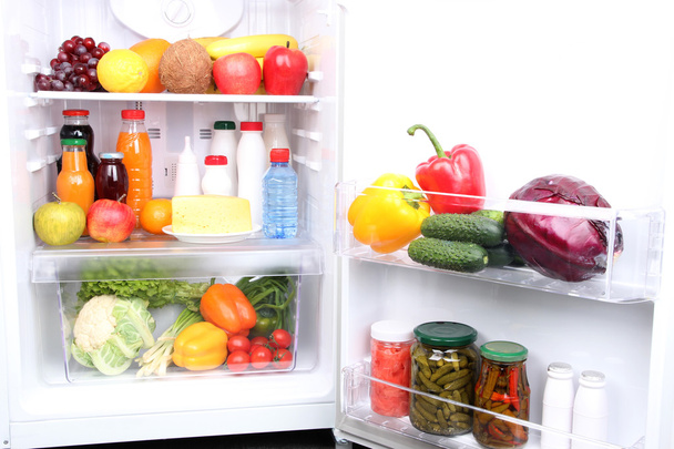 Refrigerator full of food - Zdjęcie, obraz