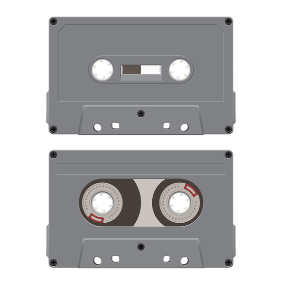 Audiocassette 1 - Vektor, kép