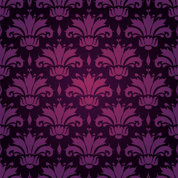Patrón de fondo púrpura oscuro. Fondo de pantalla de fondo retro. Imagen vectorial
 - Vector, Imagen