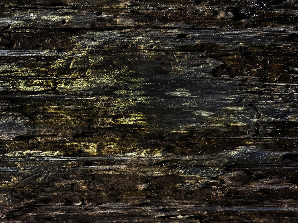 Damaged Dark Wood Background - Fotó, kép