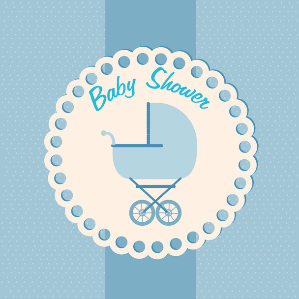 baby shower - Vector, Imagen
