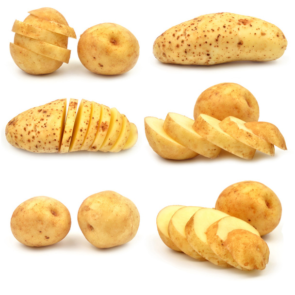 aardappel geïsoleerd - Foto, afbeelding