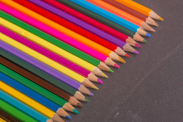 colorful pencils - Foto, afbeelding