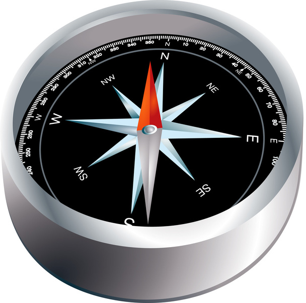 kompas - Vector, afbeelding